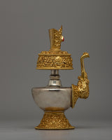 Cultural Gold and Silver Bhumba Artifact