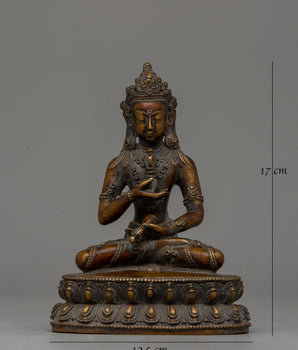 Handcrafted Vajrasattva Statue | Tibetan Buddhist Deity