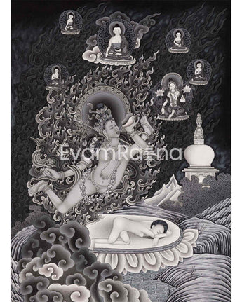 Aakash Yogini Thangka