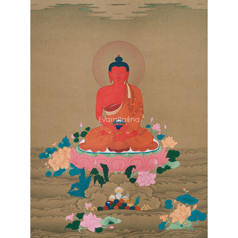 Meditation Amitabha Buddha Thangka