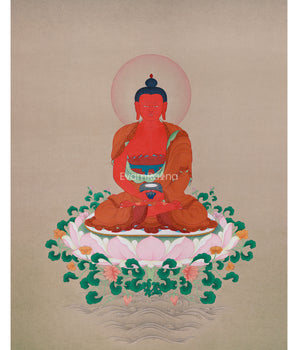 Tibetan Amitabha Buddha Painting