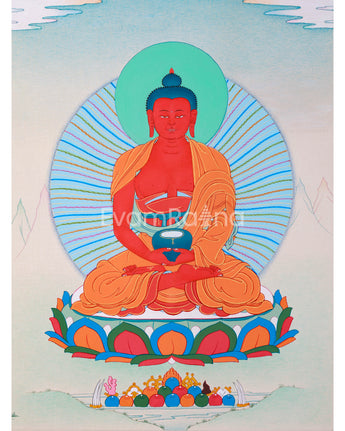 Small Amitabha Buddha Thangka