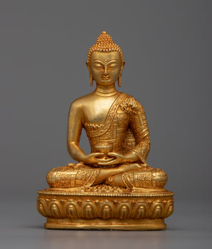 Machine Molded Amitabha Buddha Statue