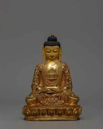 Gold-Plated Amitabha Buddha