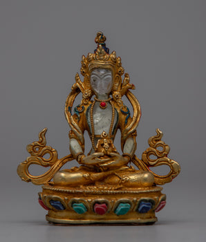 Buddha Amitayus Kadampa Statue