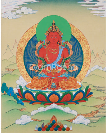 radiant-red-buddha-amitayus-thangka