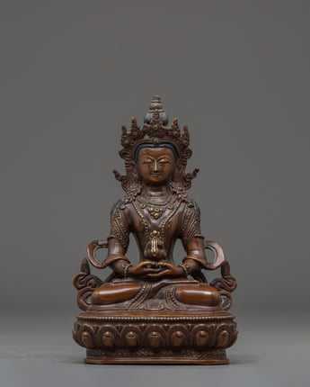 Traditional Amitayus Buddha Sculpture