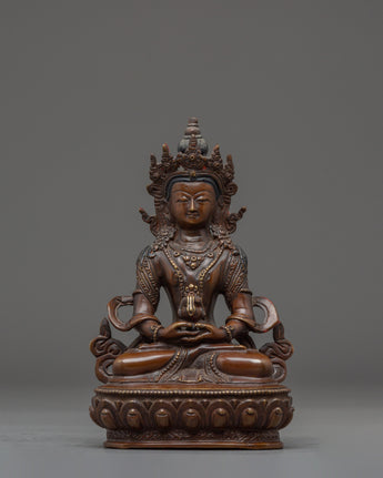 Traditional Amitayus Buddha Sculpture