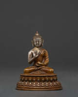 Amogasiddhi Copper Statue