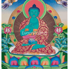 Original Hand-Painted Amogsiddhi Thangka