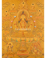 Avalokiteshvara Chengrezig Thangka