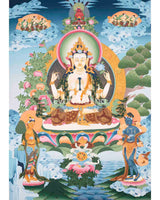 Avalokitesvara Chenresig Thangka