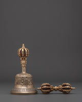 Tibetan Dorje and Bell Set with Cover