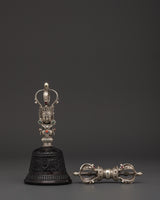 silver-plated-tibetan-bell-and-vajra-set
