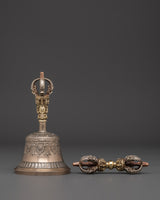 Handmade Tibetan Bell and Dorje