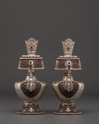 Pair of Tibetan Ritual Bumba