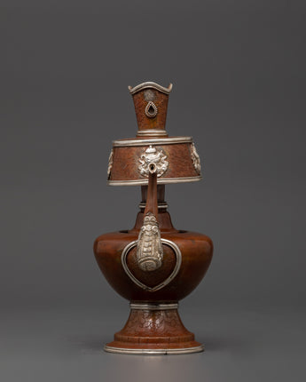 Handcrafetd Tibetan Bhumba Ritual Vase