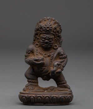 black-dzambala-statue