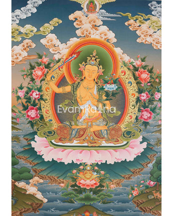 Boddhisattva Manjushri Prints