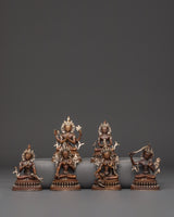 Traditional Bodhisattva Set Statues