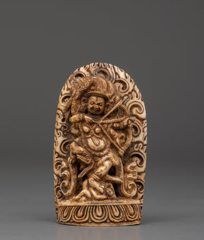 fierce Kurukulla bone statue