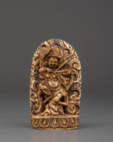 fierce Kurukulla bone statue