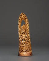 Tibetan Wooden Bone Ritual figurine