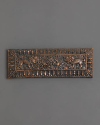 Handcrafted Tibetan Scripture Book Cover