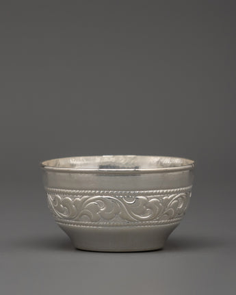 Pure Silver Offering Bowl