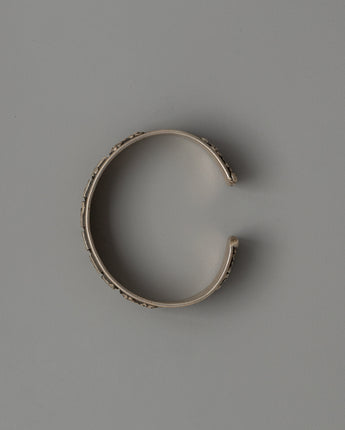 Sterling Silver Om Mani Padme Hum Bracelet