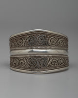 Silver Bracelet and Charm