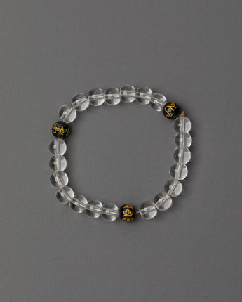 Handmade Clear Bead Bracelet