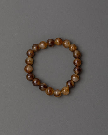 Handmade Brown Beads Bracelet