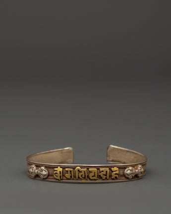 Tibetan Sterling Silver Bracelet