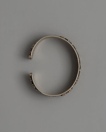 Sterling Silver Mantra Bracelet