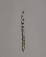 19.5 cm White Metal Bracelet