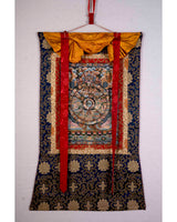 Brocade Wheel Of Life Thangka