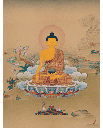 Dharma Teacher Thangka of Shakyamuni