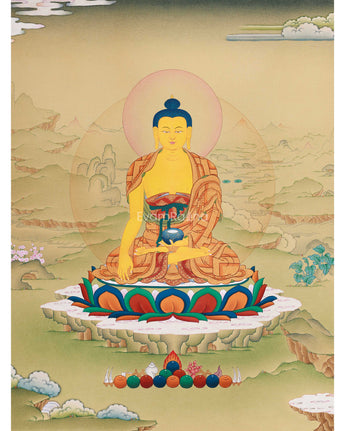 Historical Shakyamuni Buddha Painting