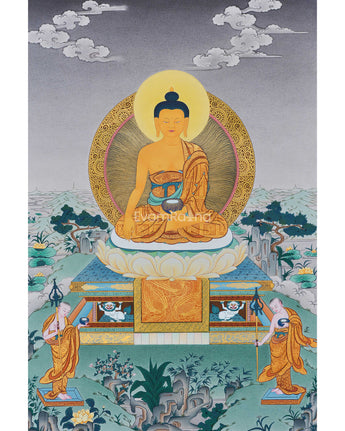 Historical Buddha Canvas Print