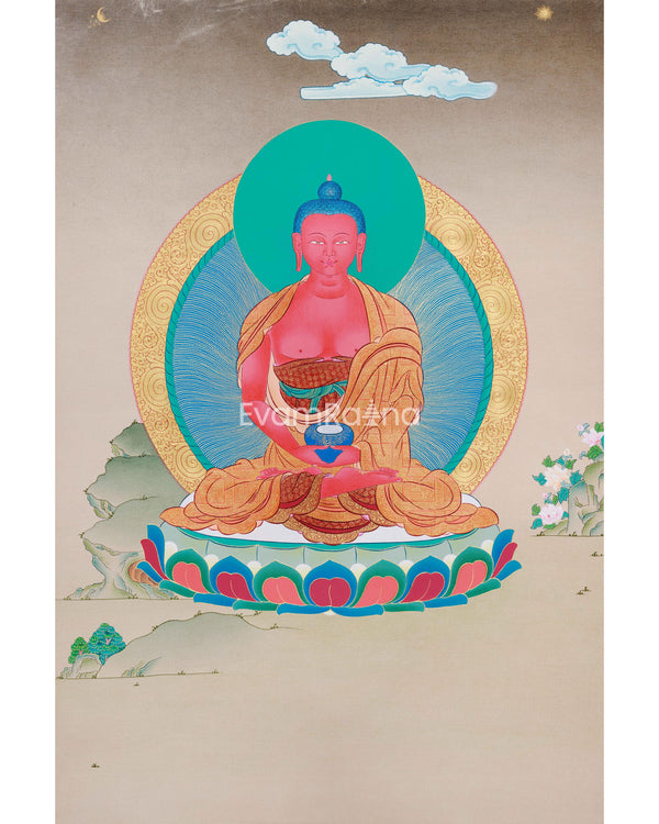 Traditional Buddha Amitabha Thangka