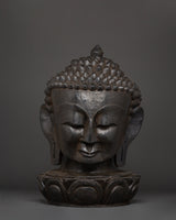 Buddhist Head Sculpture