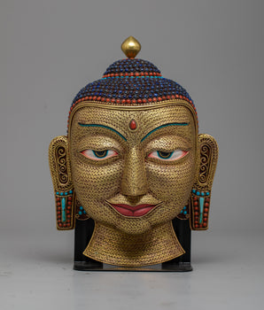 Buddha Mask Wall Hanging