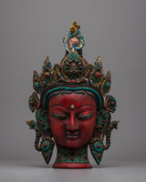 Wall Hanging Buddha Head