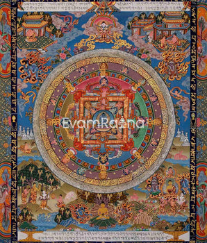 Buddha Shakti Mandala Thangka