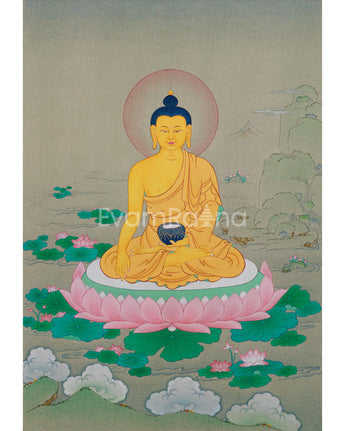 Small Buddha Shakyamuni Thangka
