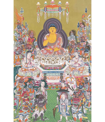 Buddha Thangka Print