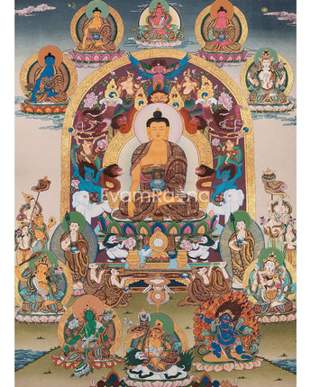 Shakyamuni Buddha Thangka