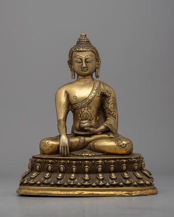 Shakyamuni Buddha Relics Statue
