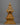 Beautiful Gold Plated Tibetan Chorten Stupa To Enhance Meditation & Serene Home Decor